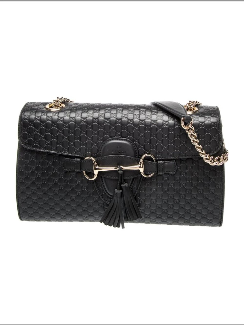 Authentic Gucci Emily Guccissima Shoulder Bag
